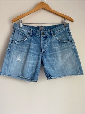 Citizens of humanity jean shorts distressed size 27